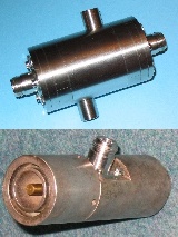Microwave NDT Inox and Silver Plated Measurement Cells
